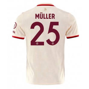 Bayern Munich Thomas Muller #25 Tredje trøje 2024-25 Kort ærmer